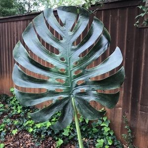 Fake Monstera Leaf GOOD CONDITION